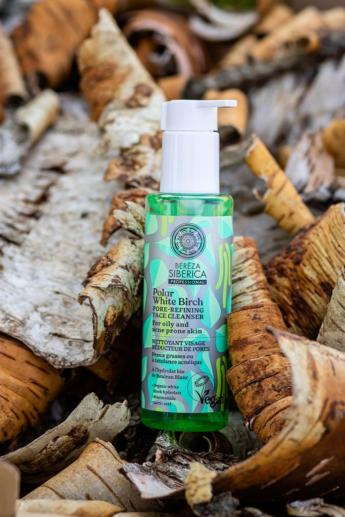 Polar birch face cleanser