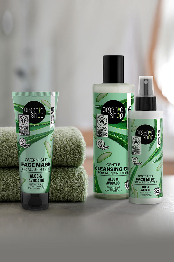 Aloe and Avocado Deep Hydration Face Mask