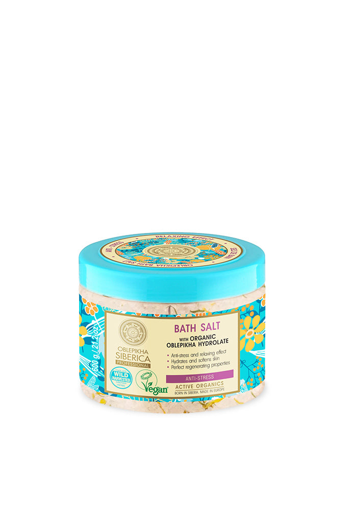 Oblepikha Siberica Anti-Stress Bath Salt 600g | Natura Siberica