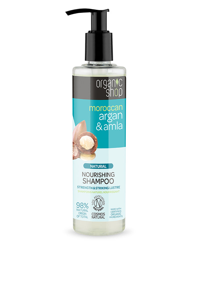 Organic Shop Argan and Amla Nourishing Shampoo 280ml | Natura Siberica