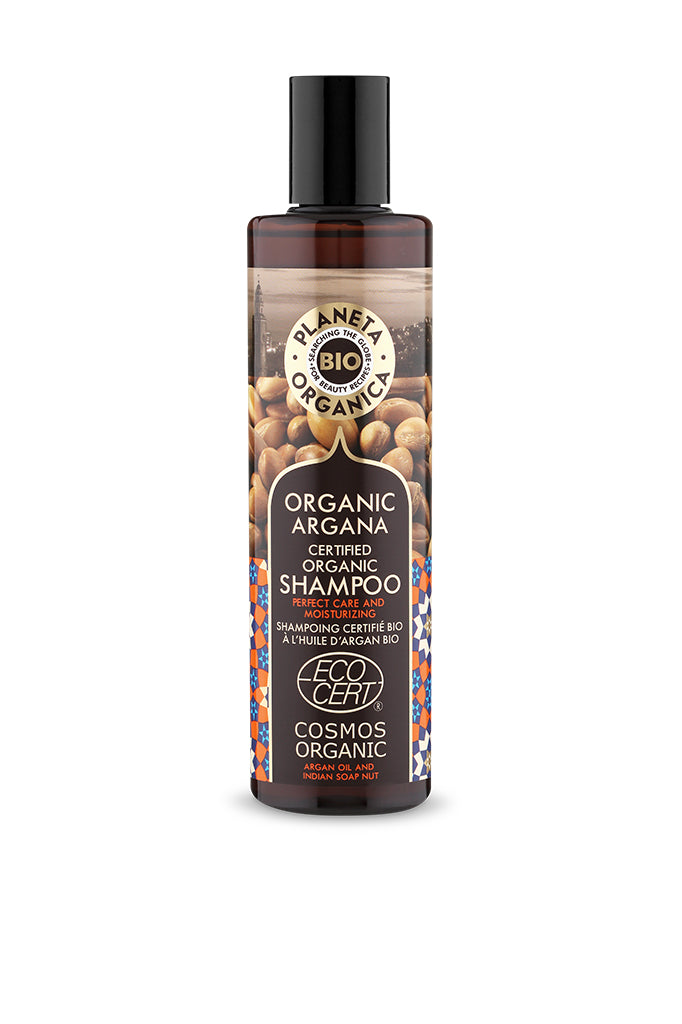Organic Argana Certified Organic Shampoo 280ml | Planeta Organica | Natura Siberica