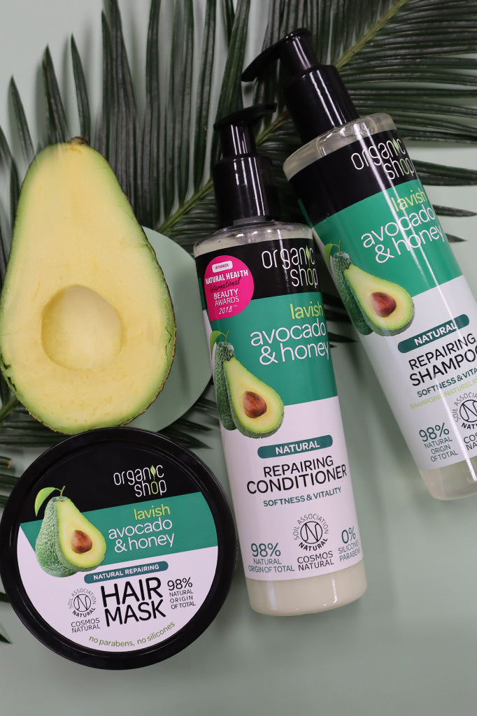 Organic Shop Avocado and Honey Repairing Shampoo 280ml | Natura Siberica