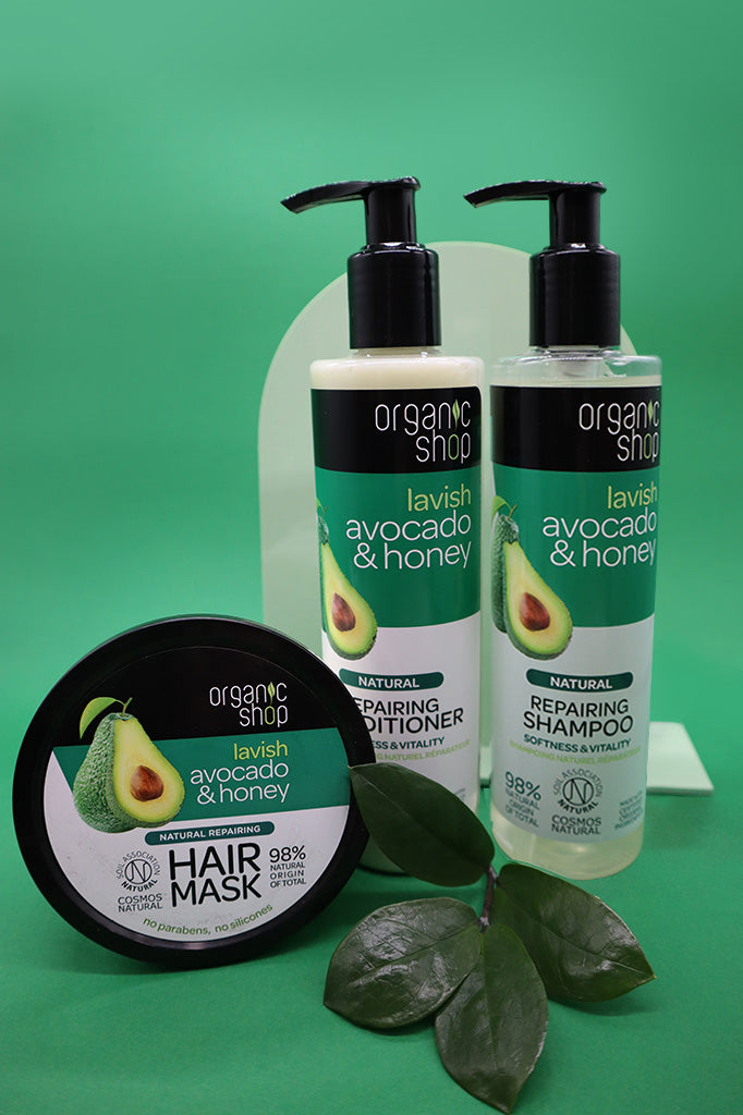 Organic Shop Avocado and Honey Repairing Shampoo 280ml | Natura Siberica
