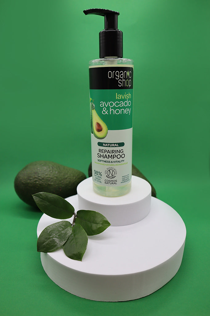 Organic Shop Avocado and Honey Repairing Shampoo 280ml | Natura Siberica