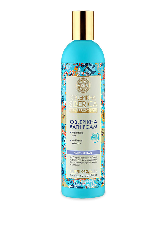 Oblepikha Siberica Active Revival Bath Foam 550ml | Natura Siberica