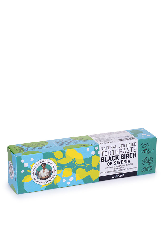 Recipes of Babushka Whitening Toothpaste 85g | Natura Siberica