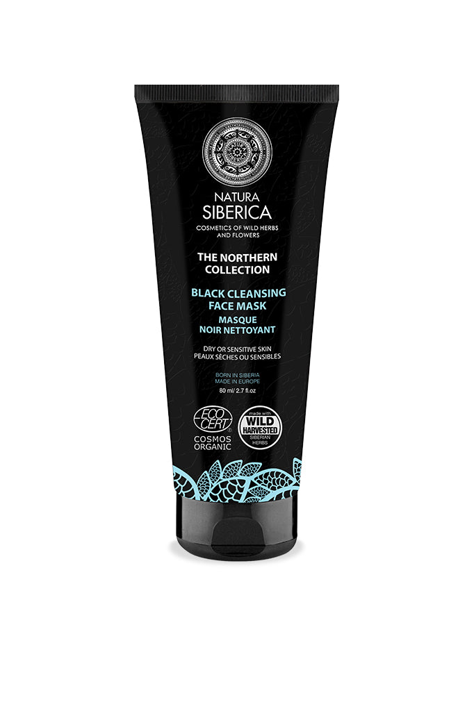 Northern Collection Black Cleansing Face Mask 80ml | Natura Siberica
