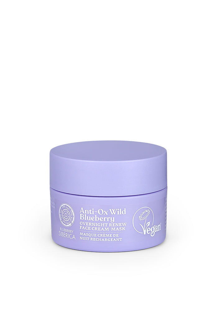 Blueberry Siberica Overnight Renewing Face Mask 50ml | Natura Siberica