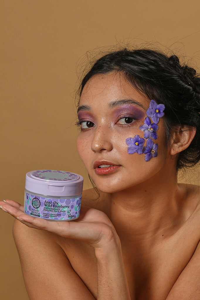 Blueberry Siberica Antioxidant Peeling Face Pads 20pcs | Natura Siberica