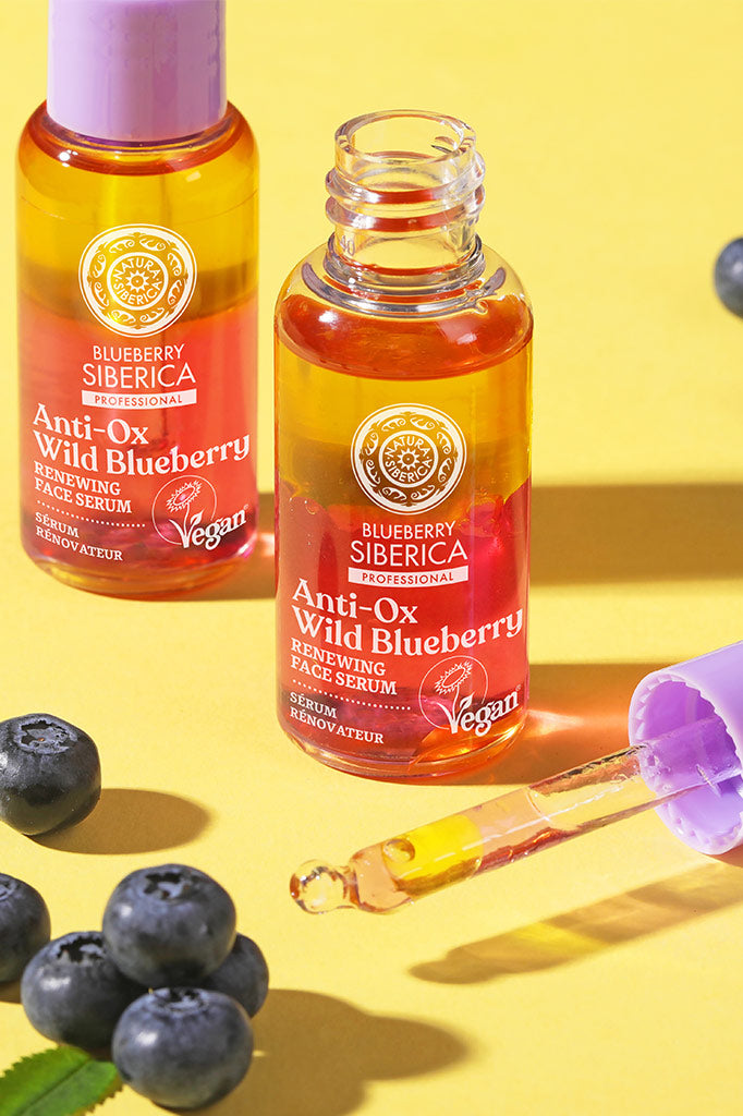 Blueberry Siberica Renewing Face Serum 30ml | Natura Siberica