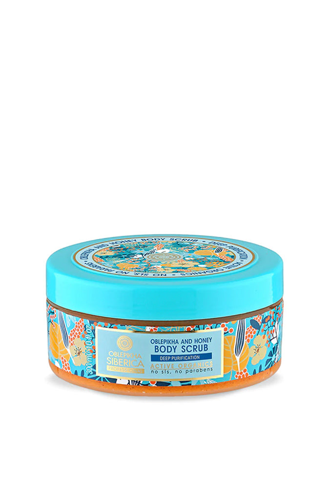 Oblepikha Siberica Deep Purification Honey Body Scrub 300ml | Natura Siberica