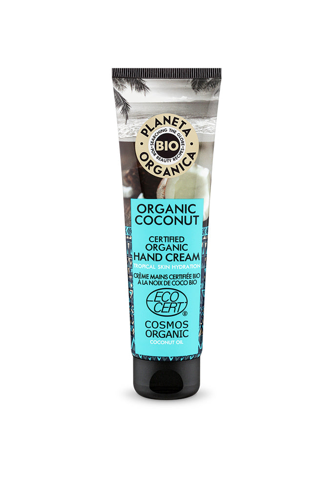 Organic Coconut Certified Organic Hand Cream 75ml | Planeta Organica | Natura Siberica