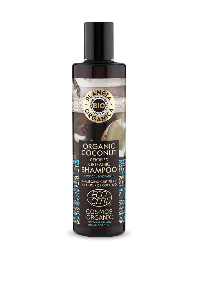 Organic Coconut Certified Organic Shampoo 280ml | Planeta Organica | Natura Siberica