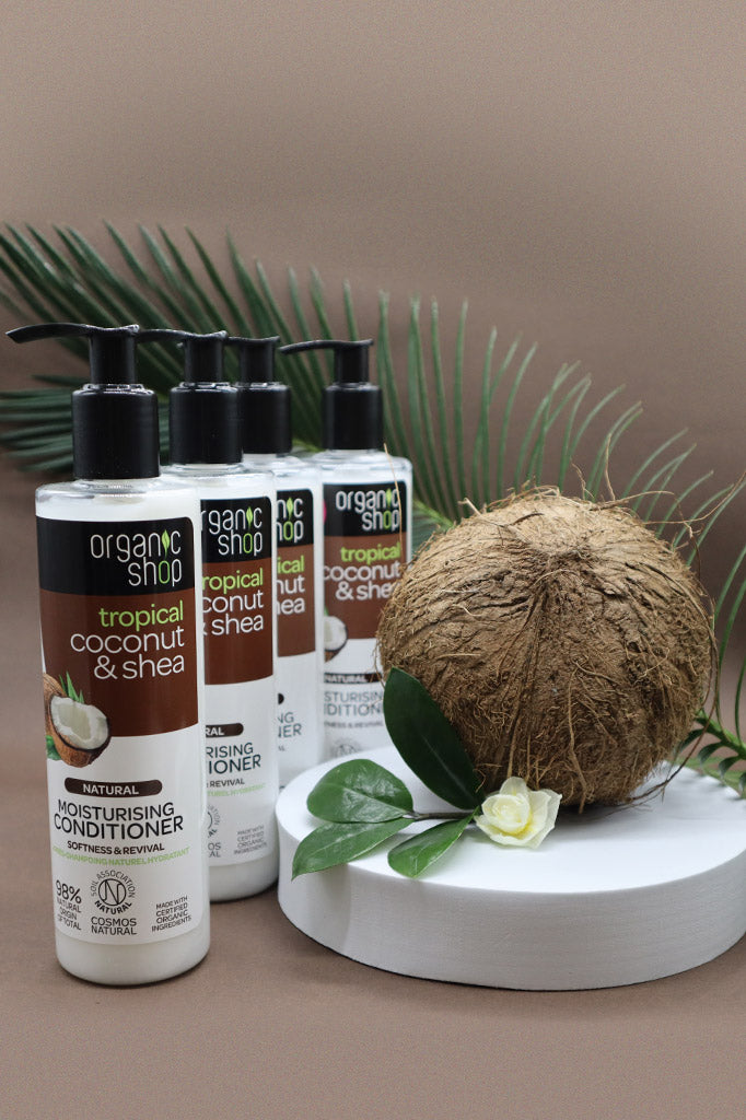 Organic Shop Coconut and Shea Moisturising Conditioner 280ml | Natura Siberica
