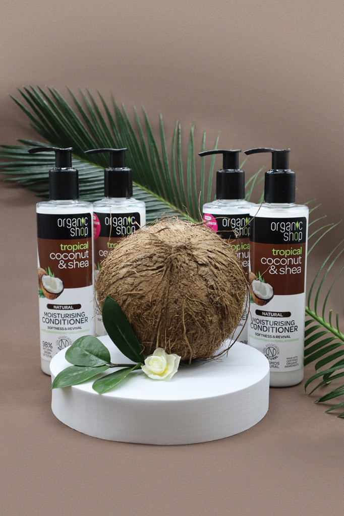 Organic Shop Coconut and Shea Moisturising Conditioner 280ml | Natura Siberica