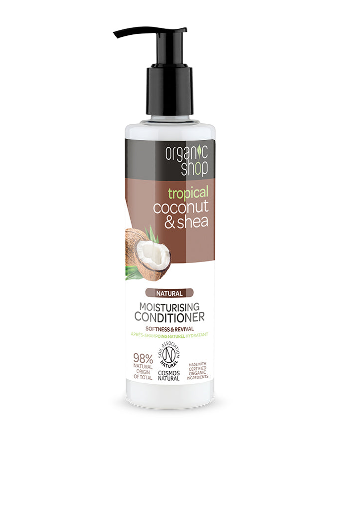 Organic Shop Coconut and Shea Moisturising Conditioner 280ml | Natura Siberica