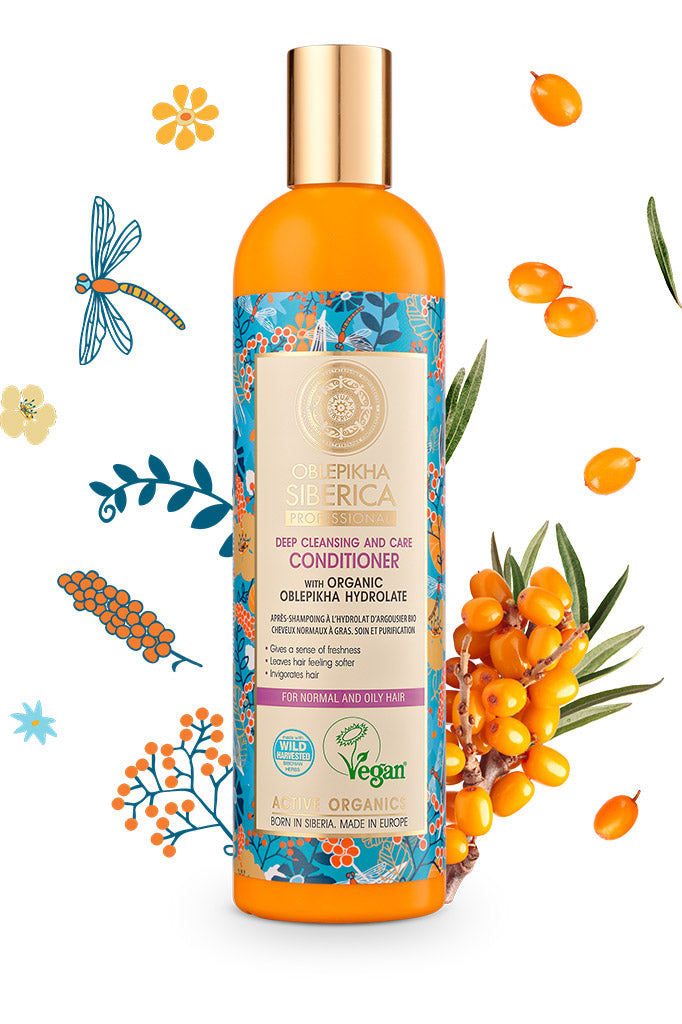 Oblepikha Siberica Deep Cleansing and Care Conditioner 400ml | Natura Siberica