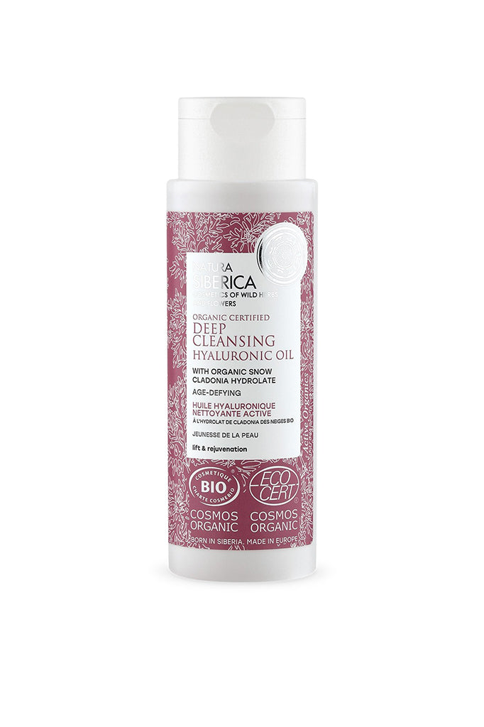 Organic Certified Age-Defying Deep Cleansing Hyaluronic Oil 150ml | Natura Siberica