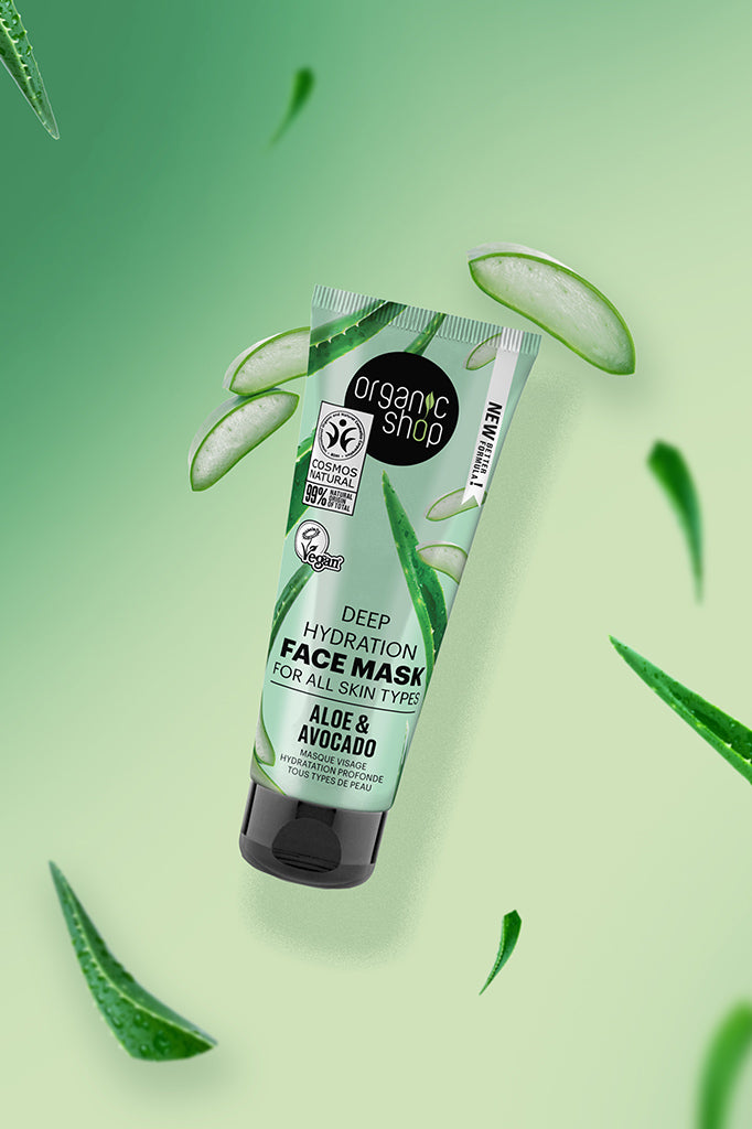 Aloe and Avocado Deep Hydration Face Mask