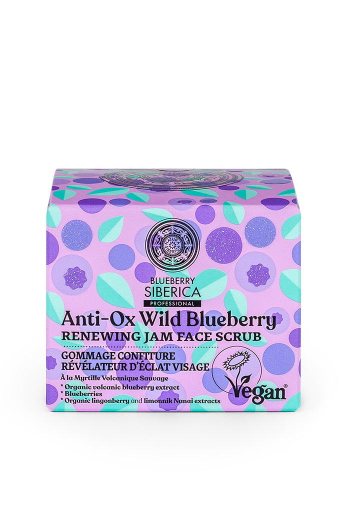 Blueberry Siberica Renewing Jam Face Scrub 50ml | Natura Siberica