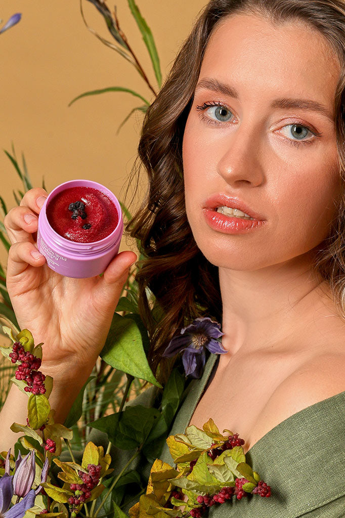 Blueberry Siberica Renewing Jam Face Scrub 50ml | Natura Siberica