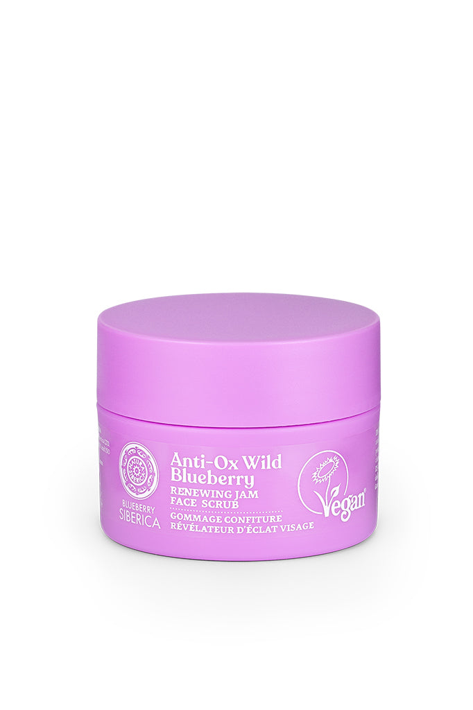 Blueberry Siberica Renewing Jam Face Scrub 50ml | Natura Siberica