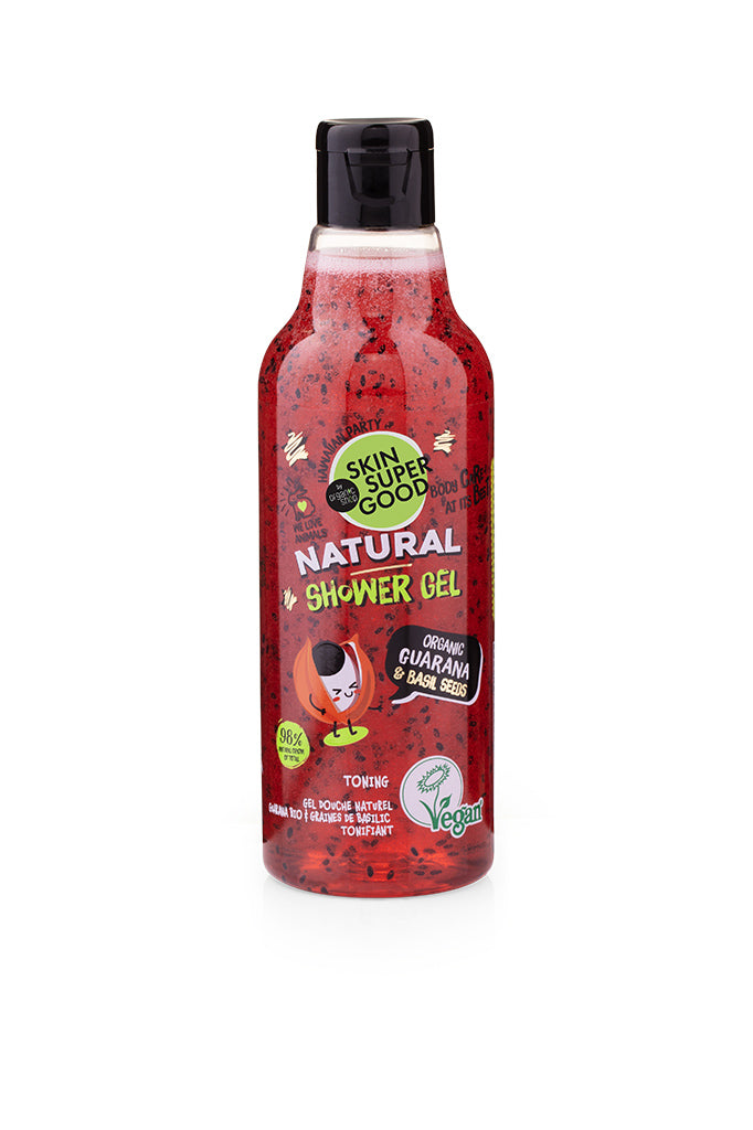 Guarana and Basil Seed Shower Gel