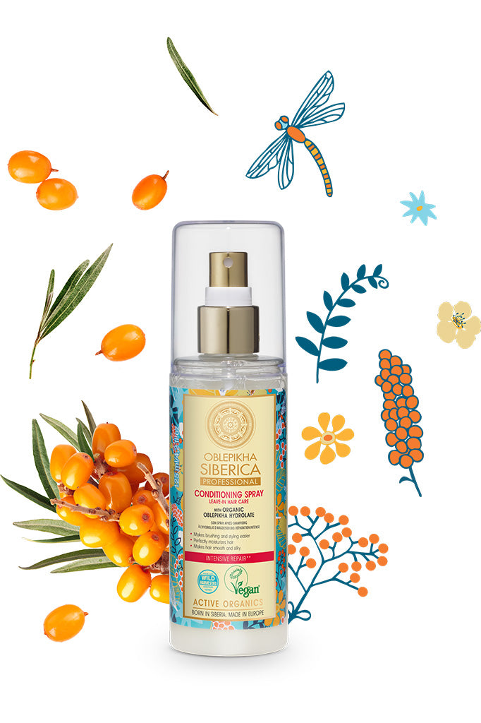 Oblepikha Siberica Intensive Repair Conditioning Spray 125ml | Natura Siberica