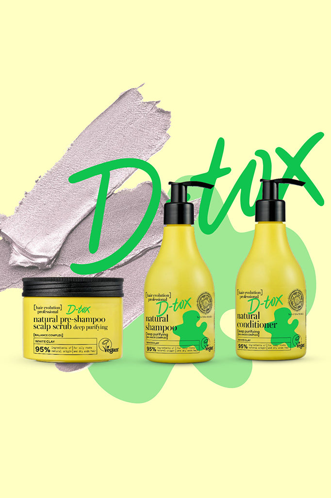 D-Tox Deep Purifying Natural Pre Shampoo Scalp Scrub