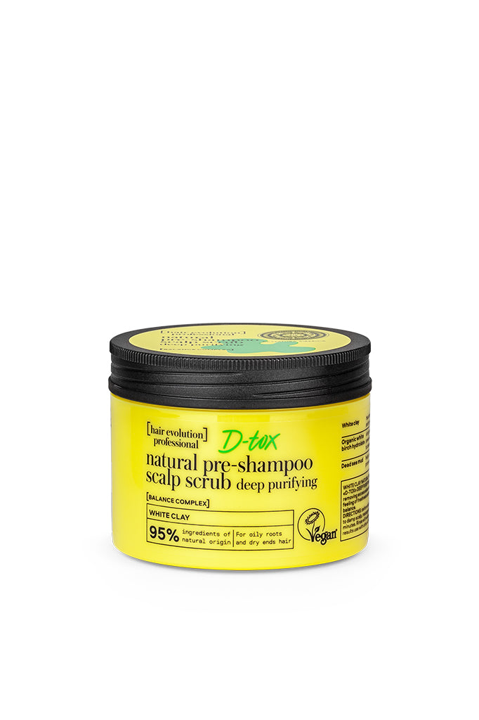 D-Tox Deep Purifying Natural Pre Shampoo Scalp Scrub