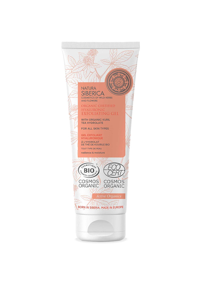 Organic Certified Hyaluronic Exfoliating Gel 75ml | Natura Siberica