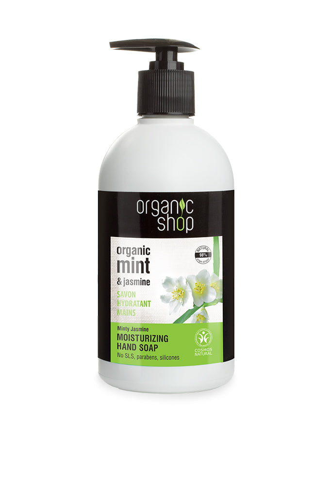 Organic Shop | Minty Jasmine Moisturising Hand Soap 500ml