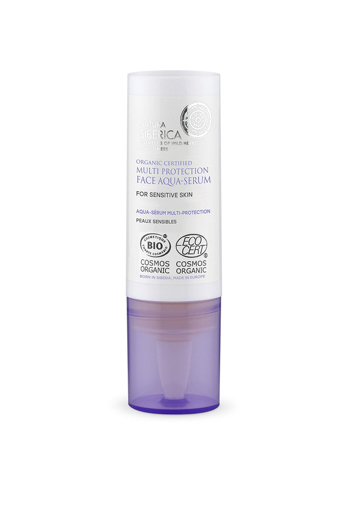 Organic Certified Multi Protection Face Aqua-Serum 15ml | Natura Siberica