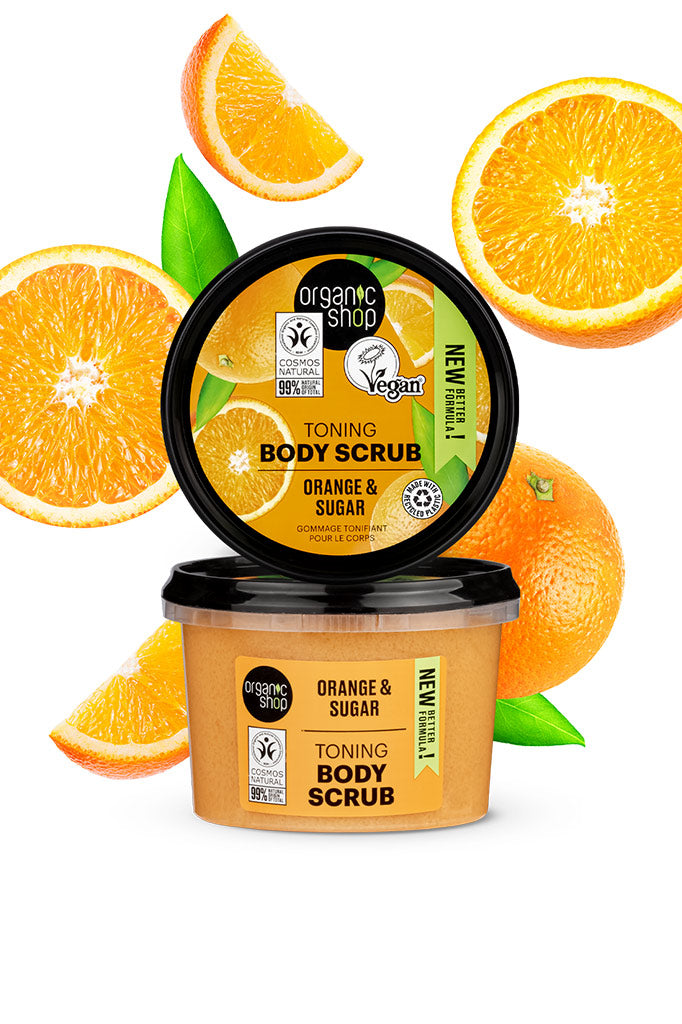 Orange and Sugar Body Scrub