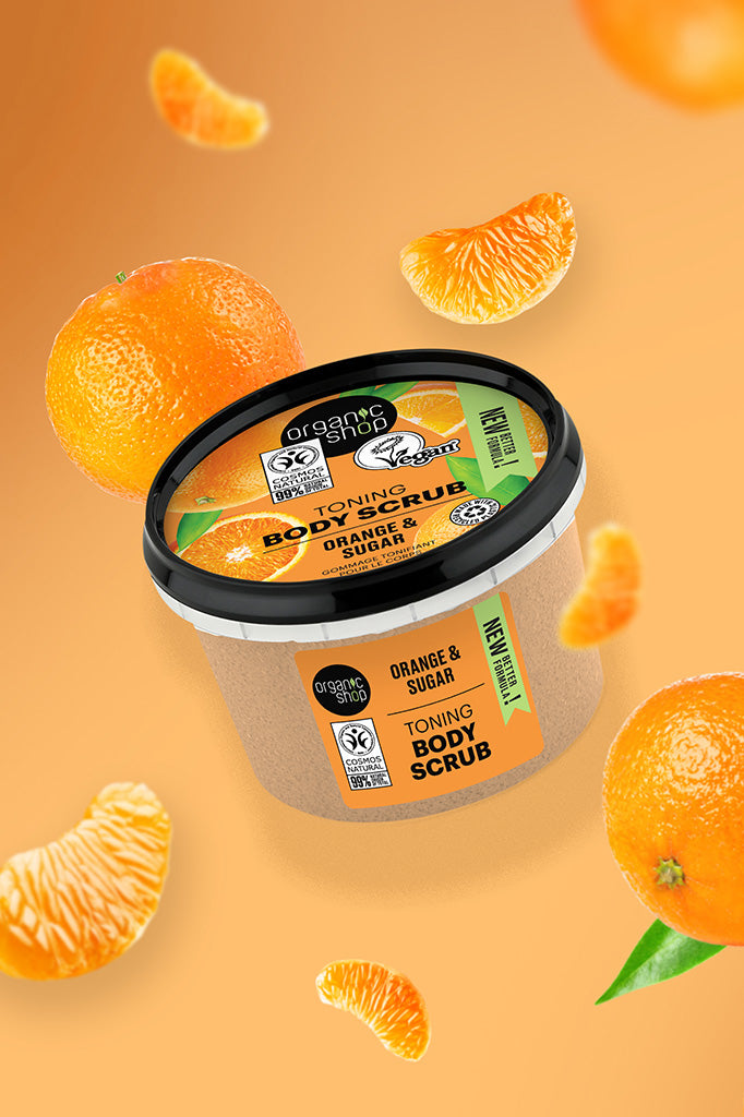 Orange and Sugar Body Scrub