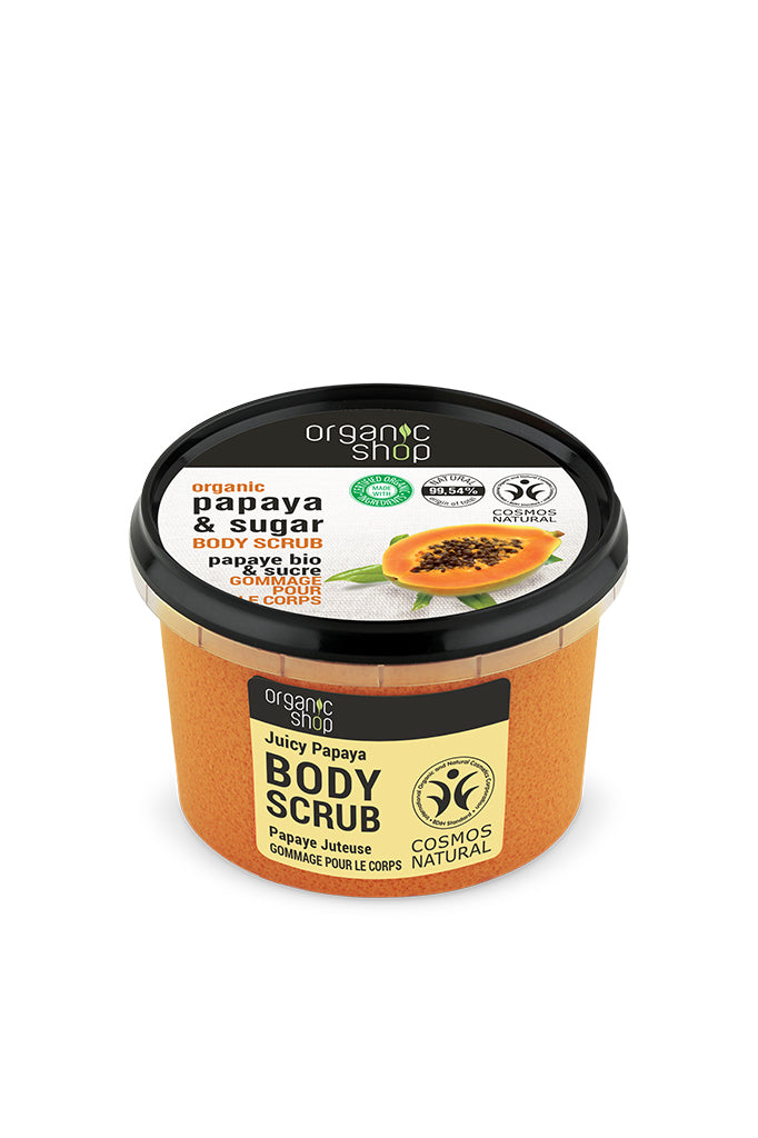 Organic Shop | Juicy Papaya Body Scrub 250ml