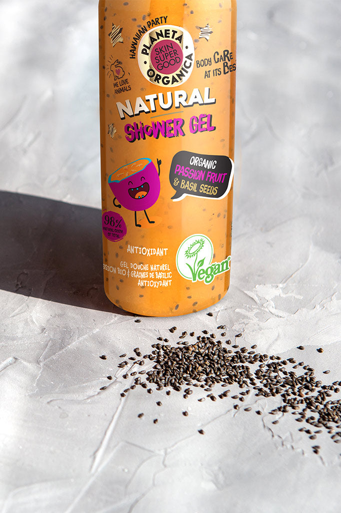 Passion Fruit and Basil Seed Shower Gel