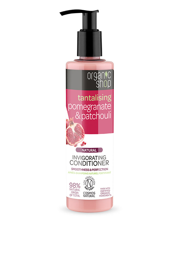 Organic Shop Pomegranate and Patchouli Invigorating Conditioner 280ml | Natura Siberica