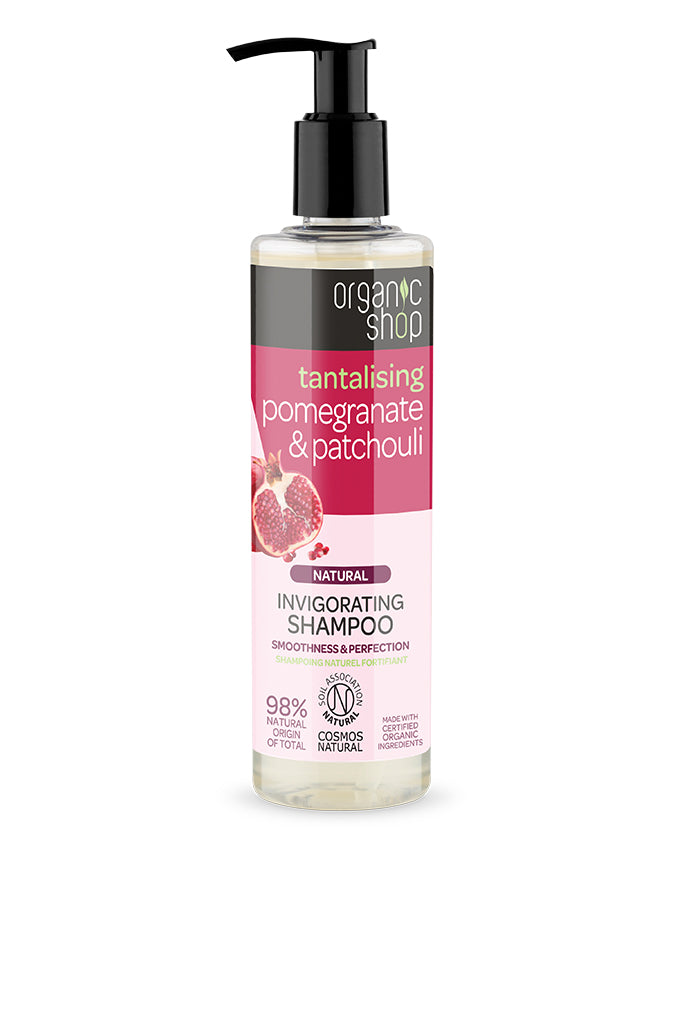 Organic Shop Pomegranate and Patchouli Invigorating Shampoo 280ml | Natura Siberica