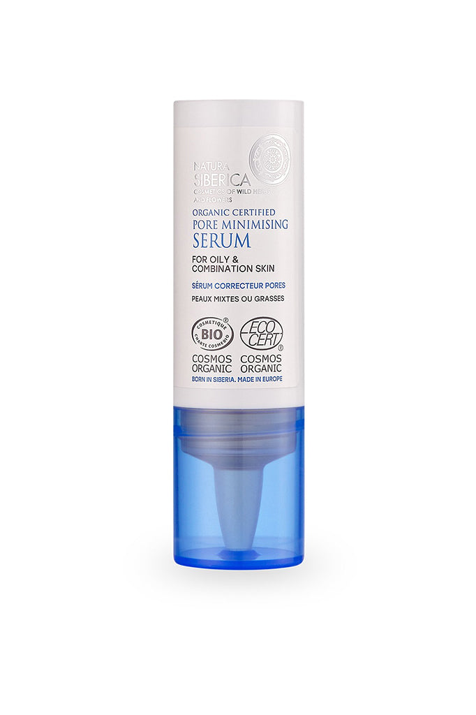 Organic Certified Pore Minimising Serum 15ml | Natura Siberica