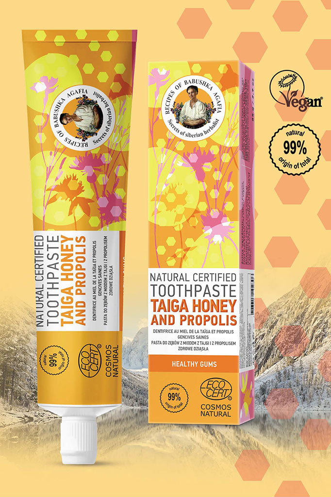 Recipes of Babushka Healthy Gums Toothpaste 85g | Natura Siberica