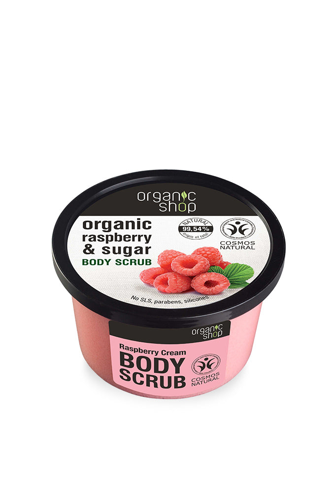 Organic Shop | Raspberry Cream Body Scrub 250ml