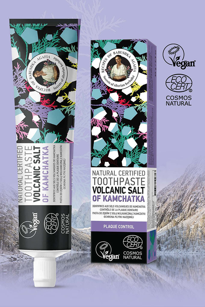 Recipes of Babushka Plaque Control Toothpaste 85g | Natura Siberica
