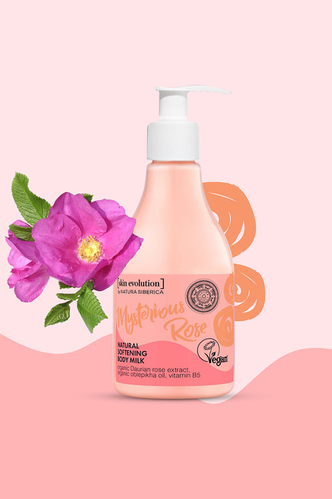 Mysterious Rose Natural Softening Body Milk
