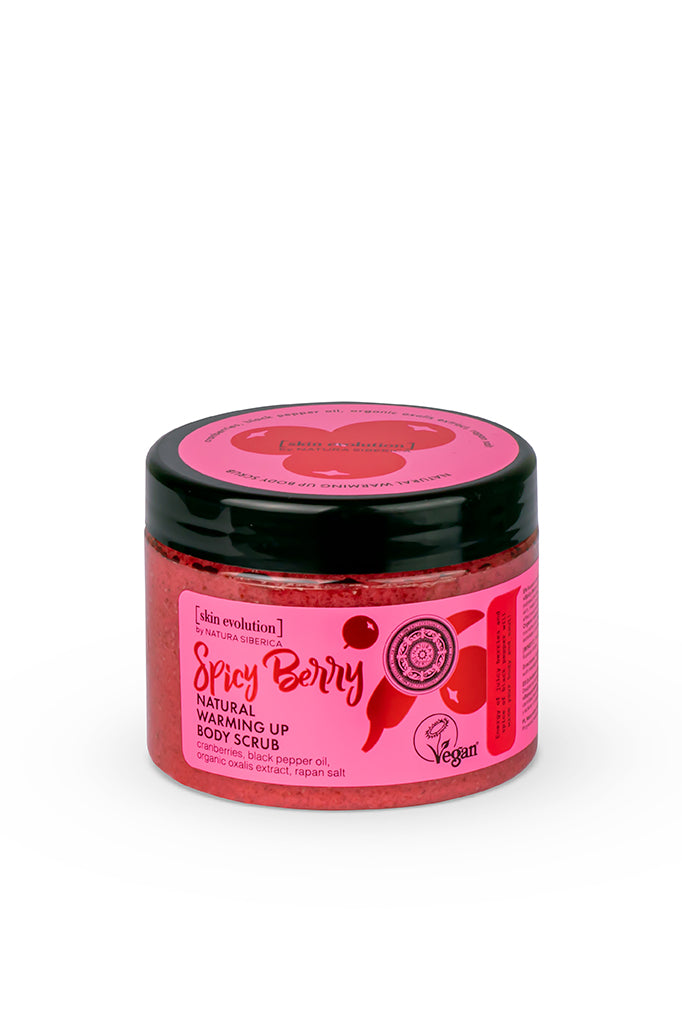 Spicy Berry Natural Warming Up Body Scrub