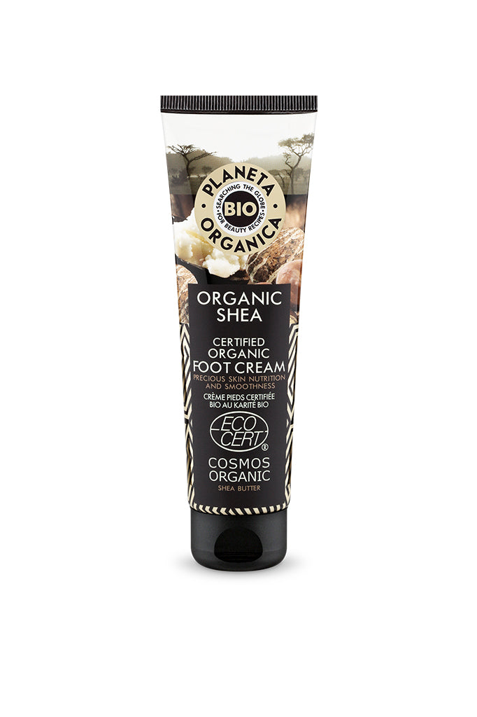 Organic Shea Certified Organic Foot Cream 75ml | Planeta Organica | Natura Siberica