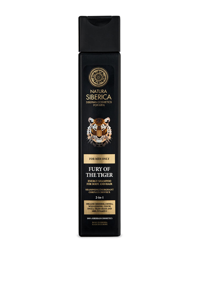 For Men Energy Shampoo for Body and Hair 250ml | Natura Siberica