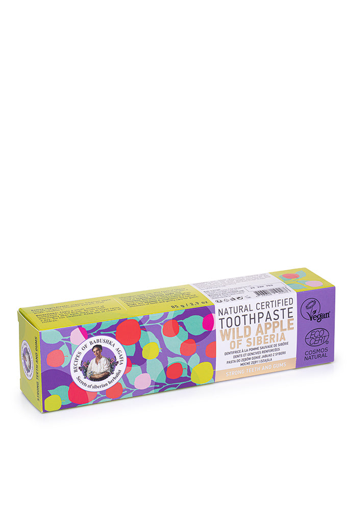 Recipes of Babushka Strong Teeth and Gums Toothpaste 85g | Natura Siberica