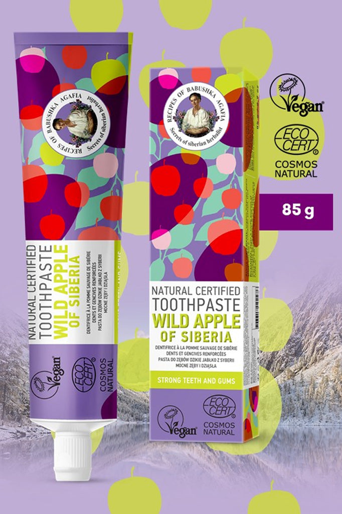 Recipes of Babushka Strong Teeth and Gums Toothpaste 85g | Natura Siberica